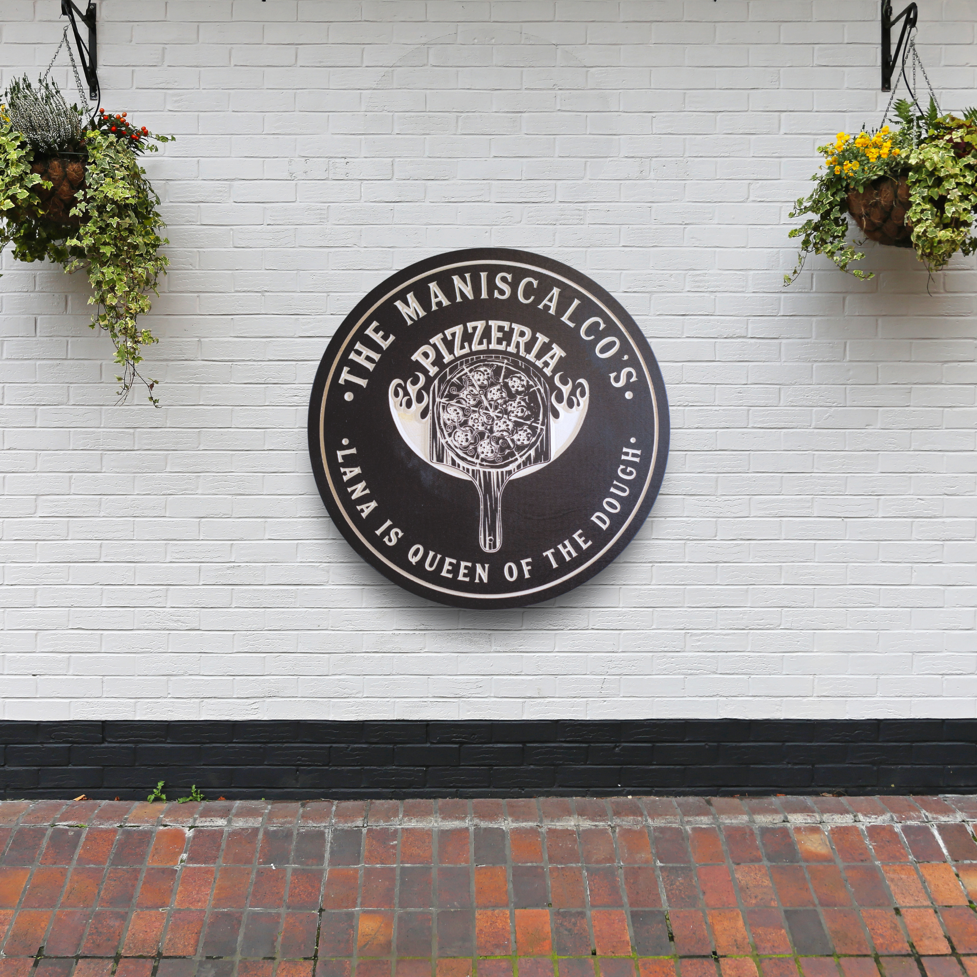 Pizzeria Sign - Pizza Sign - Kitchen Sign - Cooking Sign - Grill Sign - Customized carved wooden sign for home decor or gift.