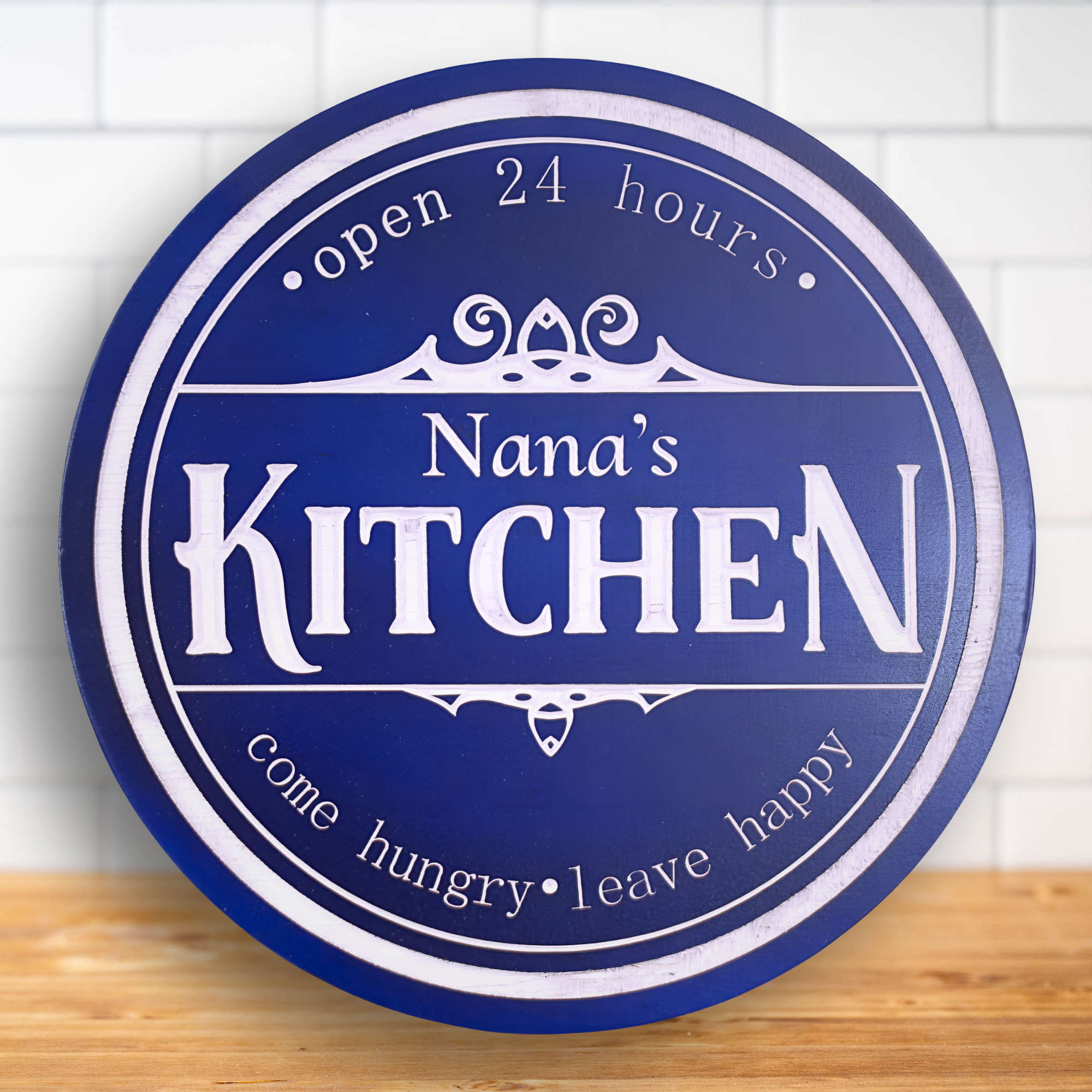 Kitchen Sign - Bakery Sign - Coffee Bar Sign - Salsa Garden Sign - Customized carved wooden sign for home decor or gift.